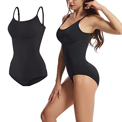 Wieysdoo Body Shapewears Contrôles Ventre Sans soudure Taille Formateur Minceur Fajas Plunge Butt Lifter Ouvert Entrejambe Cover