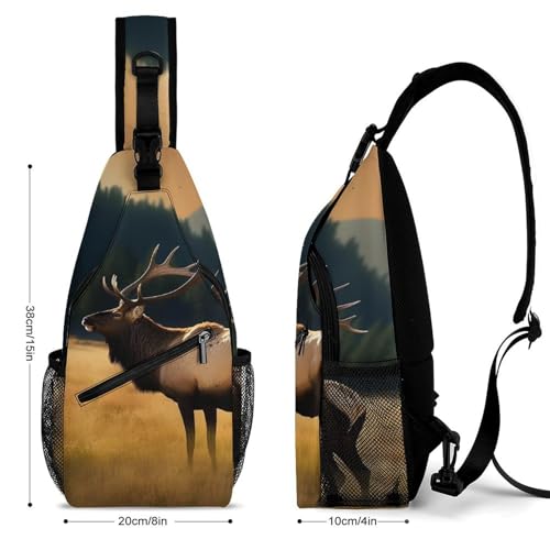 Mochila cruzada tipo sling para hombre y mujer miniatura 2
