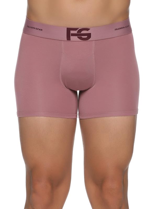 Image of ESSA Men's Ultra Soft Modal Fabric Trunk - Moisture Absorption with 4-Way Stretch | Breathable Contour Pouch | Microfiber Waistband with Spandex | Pack of 5