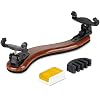 LMS Violin Shoulder Rest for 1/2 Size Collapsible Shoulder Rest for Violin with Adjustable Feet Comfortable Foam Pad Mute for Kids Adults 1/2