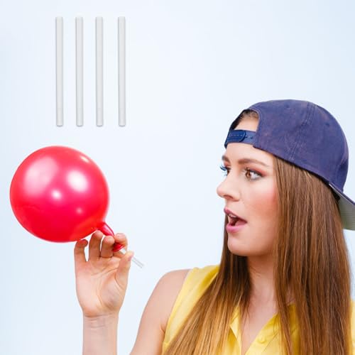Homoyoyo 1600 pitillos para inflar globos 8 cm miniatura 5