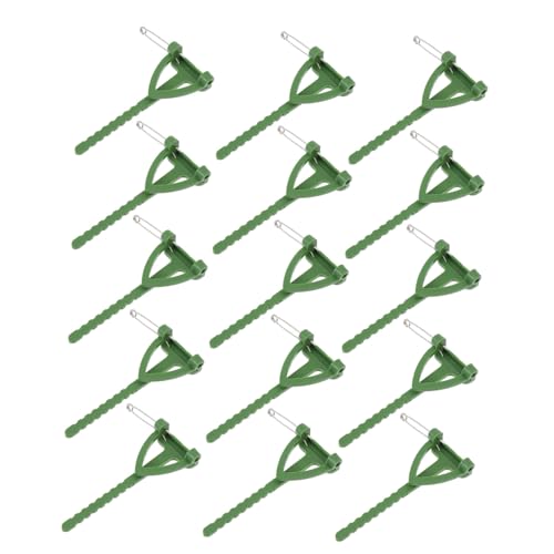 Broches en triángulo verdes para solucionar caídas de ropa en fiestas
