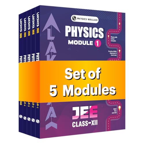 Image of PW Lakshya For JEE Main & Advanced Class 12 Physics Modules with Solutions Combo Set of 5 Books (2026 Edition)