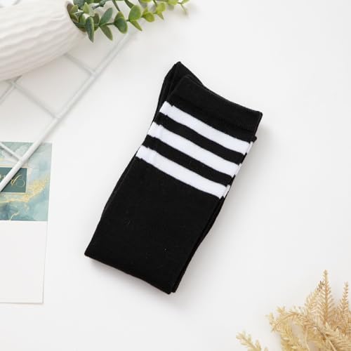 Image of Knee High Socks for Women, Long Tall Knee Tube Socks