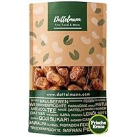 DATTELMANN® - Segai Datteln 800g - aus Saudi-Arabien - Karamellnote - Frische Ernte - Premium Trockenfrüchte