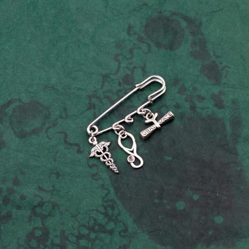 Image of Nursing Pins Brooch Registered Nurse RN Gift BSN NP LPN LVN Nurse Graduation Gifts