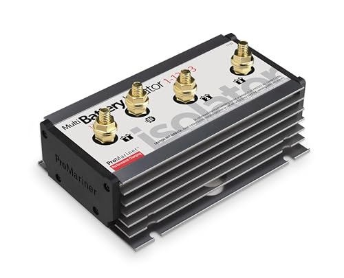 ProMariner 11133, Multi Battery Isolator, 1 Alternator/3 Bateries, 130 Amp