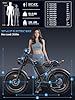 Electric Bike for Adults,Peak 1000W/1500W Motor,28MPH 50-90Mile ebikes for Adults with 48V 15.6AH Battery,20" Fat Tire Electric Dirt Bike Commuting Off Road Ebike #1