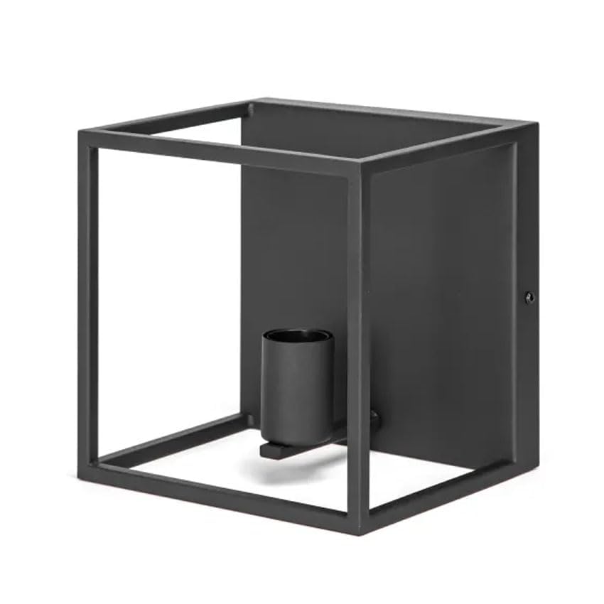 Aplique metálico E27 Glowster de diseño moderno y acabados de alta calidad