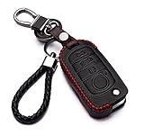 FUNKTIONALITÄT: Das Cover aus strapazierfähigem Öko-Leder für die Schlüssel repariert nicht nur Kratzer, dank seines raffinierten Designs ist es auch ein echtes Modeaccessoire.