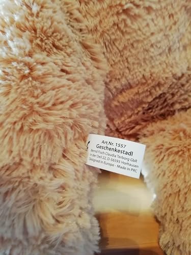 dutis Teddybär Bär 1m Hellbraun Kuschelbär 100 cm Teddy Plüschtier Kuscheltier