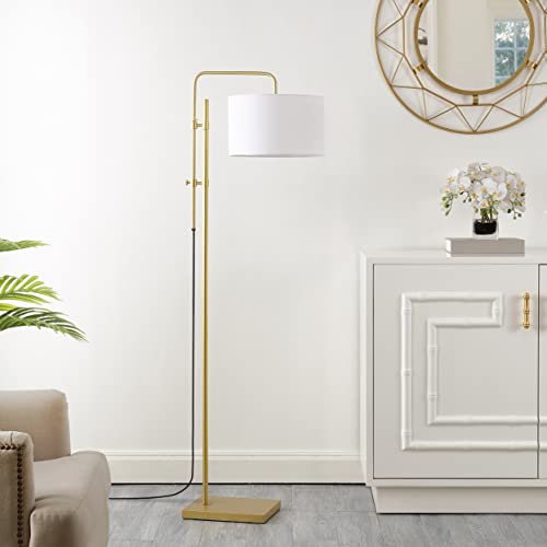 Safavieh Lighting Collection Idra Contemporary Gold 62-Inch Floor Lamp (Led Bulb Included) #TOP2