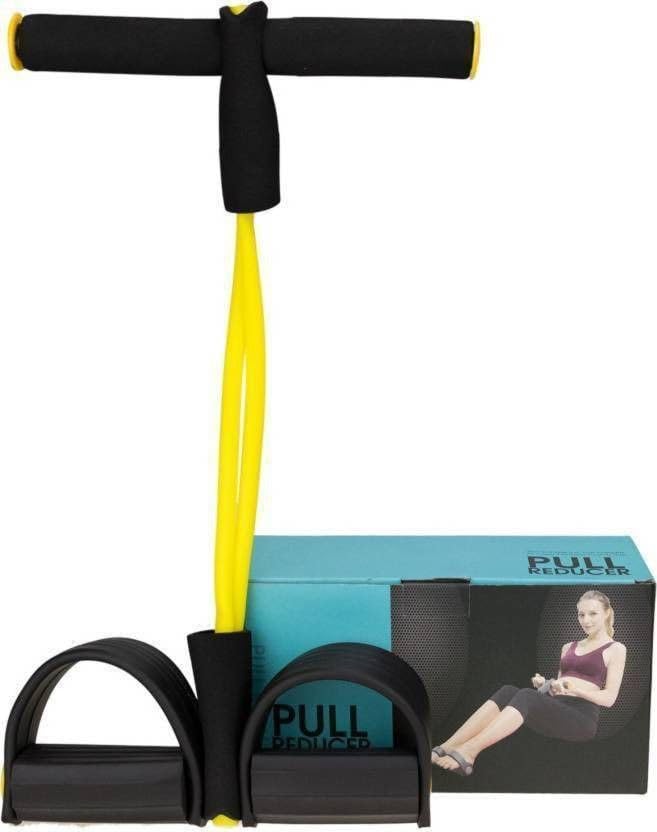 rubber pull reducer tummy trimmer for ab exercise