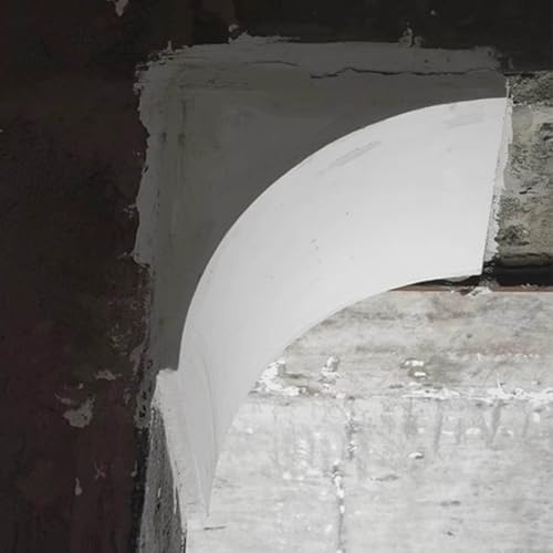 Heavy Duty Rounded Arch Trim Molding for Doorway - 2 PCS Paintable Circle Door Covers for Hallway & Living Room Decoration (8.7x8.7x8.7 cm)