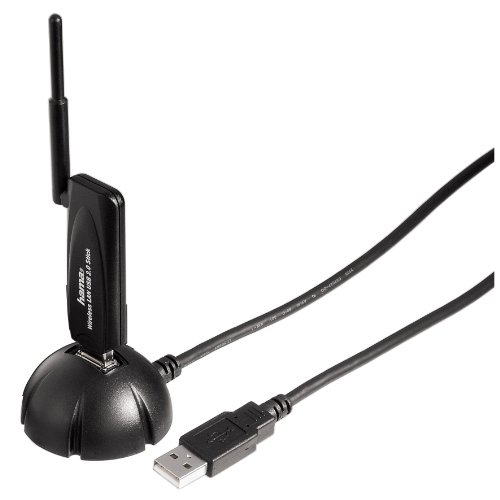 Preisvergleich Produktbild Hama WLAN USB 2.0 Stick, 54 Mbps, flexible Antenne