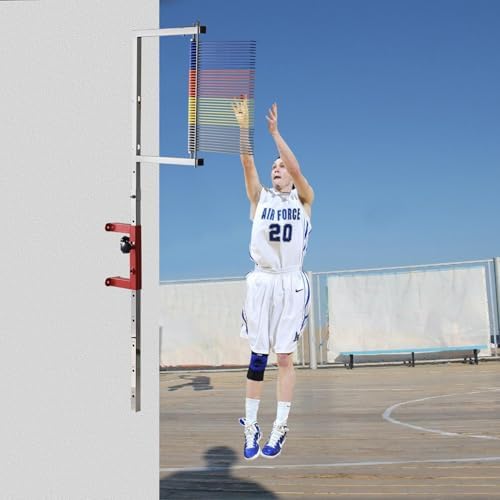 Adjustable Veal Jump Measurement Stick, Wall-Mounted Tool, Height Adjustable 4.5-5.2ft, Ideal for Athletes & Coaches, Precision Jump Training Equipment