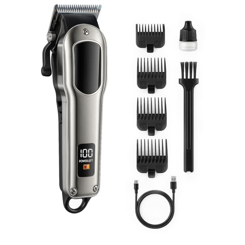 Maquina de Cortar Cabelo Elétrica,Cortador de Cabelo Sem Fio,Apar...