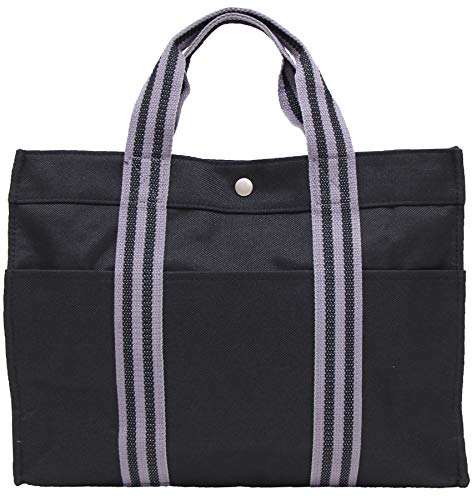 Sac d'épicerie A4 O.F.S grand cabas de course noir avec anse robuste