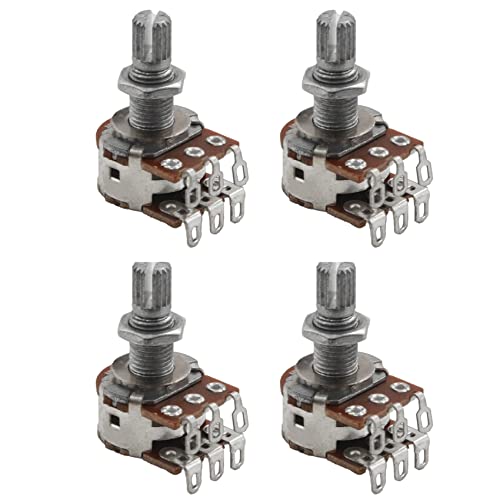 4 Pièces Séries MN500K Potentiomètre D’équilibre à Double Mélange (POT) Commutateur de Commande de Tonalité de Volume de… - Les Beatles, Paul McCartney, John Lennon, RIngo Starr, George Harrison 4 Pièces Séries MN500K Potentiomètre D'équilibre à Double Mélange (POT) Commutateur de Commande de Tonalité de Volume de…