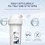 Whole House Water Filter Housing, Fit 10"x2.5" Sediment etc Filters for Well and City Water, Pre-Filtration System for Home, 3/4" Brass Port, Heavy Duty Steel Bracket, 4 Screws, Wrench, 1 Pp Cotton