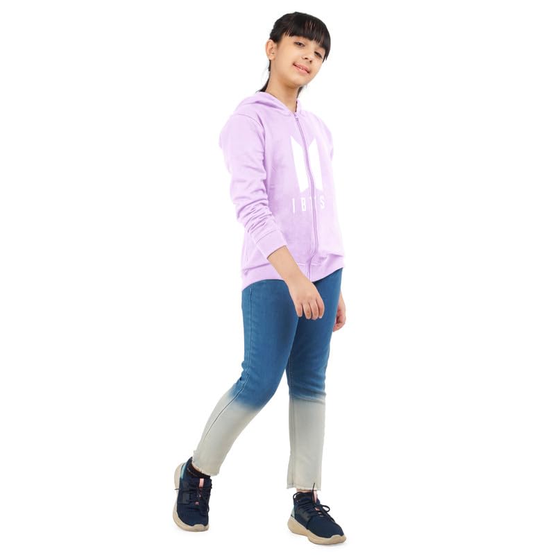 Image of ARIEL Girls Cotton Hooded Sweatshirt(Pack of 1)