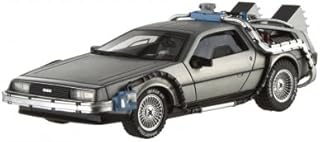 Hot Wheels Elite X5493-DL1F - Model kolekcjonerski Delorean Time Machine powrót do przyszłości