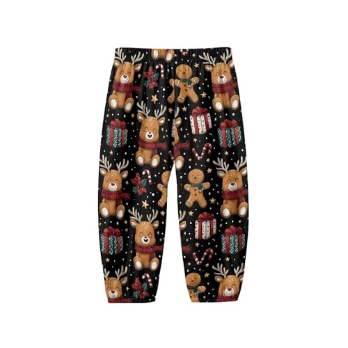 Image of Unisex Little Kids Yoga Trousers Bohemian Beach Pants Baggy Harem Activewear for Boys and Girls Age 3-10