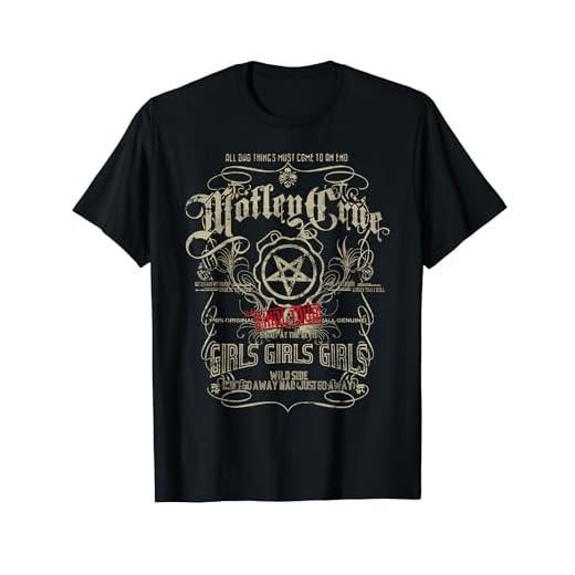 Mötley Crüe – It's Over Vintage Tシャツ