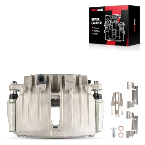 Image of Torchbeam Rear Brake Caliper Left for Chevrolet 2001 2003-2006 Silverado 1500, GMC 2001 2003-2006 Sierra 1500, Chevrolet 2000 2002-2006 Tahoe 5.3L, Rear Left Caliper Replace # 18B4764