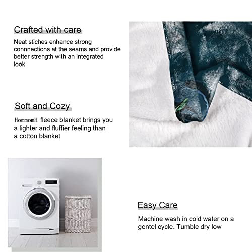 Hommomh 60"X80" Blanket Soft Fluffy Fleece Throw For Sofa Bed Tiger Leopard Lion #TOP5