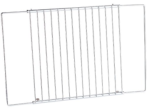 Rosenstein & Söhne Backofengitter: Universal-Backofenrost, ausziehbar von 35-61 cm, 32 cm tief (Gitterrost)