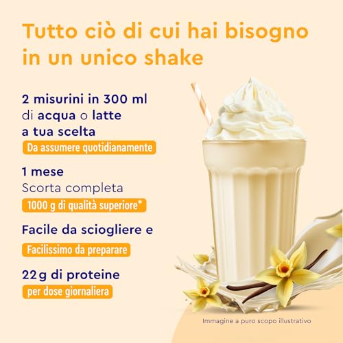 Proteine Vegane Vaniglia 1 kg