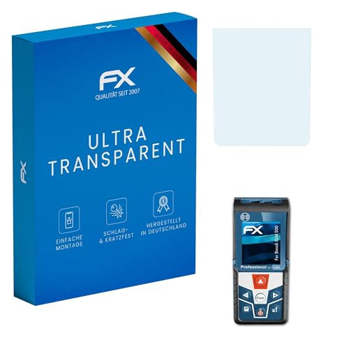atFoliX Screen Protection Film compatible with Bosch GLM 500 Screen Protector, ultra-clear FX Protective Film (2X)