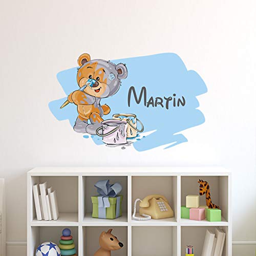 Stickers Prénom Personnalisé : Solution Déco Murale Sans Bulle pour Chambre Enfant