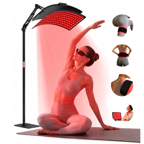 Image of 3-in-1 Flexible Red Light Therapy Panel, 384 LEDs, 660nm Red & 850nm NIR | From Face to Feet-Stand It, Set It Down or Wrap It On for Red Light Care That Fits Your Routine