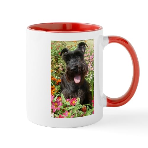 CafePress Black Miniature Schnauzer Mug 11 oz (325 ml) Ceramic Coffee Mug