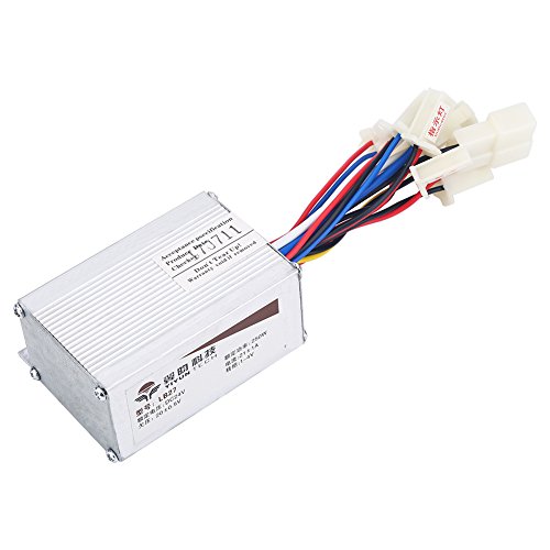 Motor Brush Controller,24V 250W Motor Speed Brushed Controller Box Compatible with Scooter Electric ycle