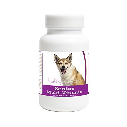 Healthy Breeds Norwegian Lundehund Senior Dog Multivitamin Tablets 60 Count