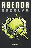  Agenda Escolar 2021-2022 Tenis: Agendas 2021-2022 dia por pagina  Planificador diario para niñas y niños Jugadores  material escolar Ideal para ... Primario colegio secundaria  Portada Tennis