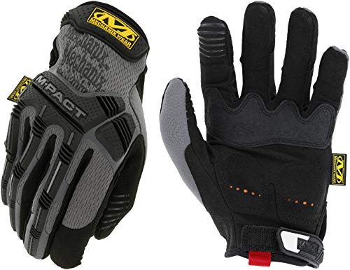 Mechanix Wear - M-Pact Work Gloves (Large, Grey)