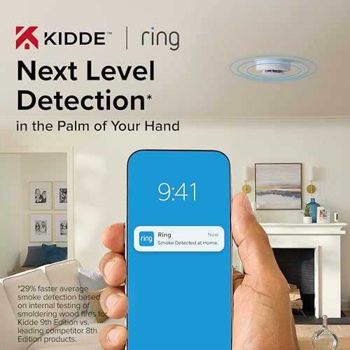 Smart Smoke Alarm WiFi Connected