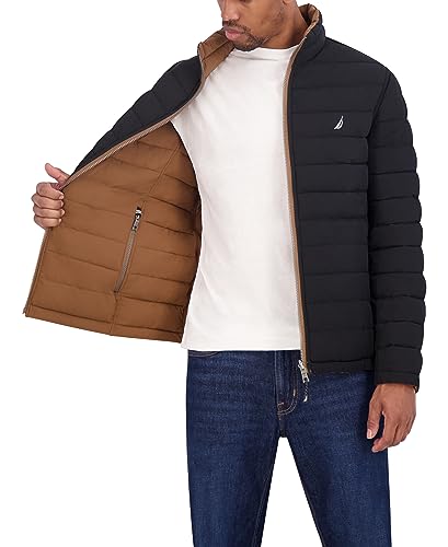Nautica Men's Poly Stretch Reversible Jacket4