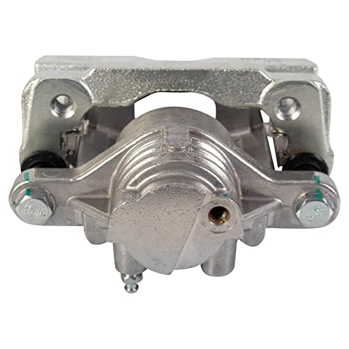 Image of TRQ Rear Brake Caliper Set Zinc Coated Brackets Compatible with 2003-2007 Cadillac CTS 2005-2011 Cadillac STS