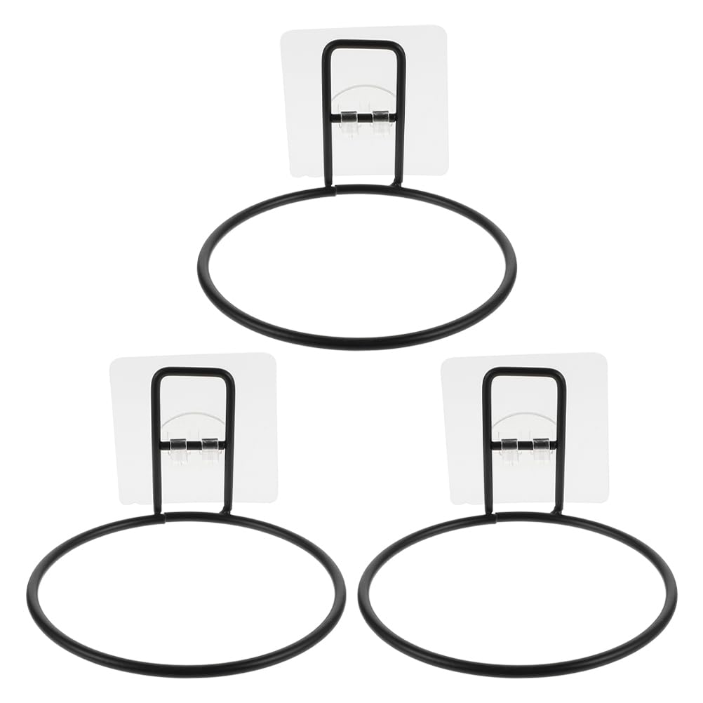 VILLCASE 1set Pet Bowl Bracket Hanging Feeder Rack for Cats and Dogs Self-adhesive Design Height to Reduce Neck Strain for Food and Water