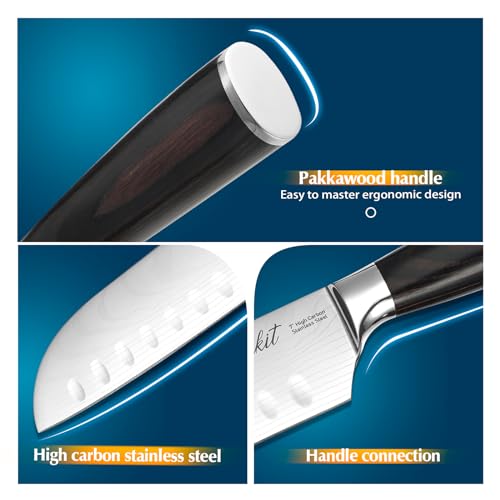 Kitchen-Knife-Set-Chef-Knife-Set-with-Chef-Santoku-Cleaver-Nakiri-Fruit-5pcs-Knife-Damascus-Stainless-Steel-with-pakkawood-Handle-for-Kitchen-Cutting-Knife-Set