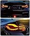 Pair LED Taillight Compatible With BMW M4 420i 428i 430i 435i 440i 4 Series F32 F82 F33 F83 2014-2020 GTS Style Full Dynamic Taillamp(RED)