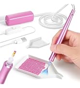 Stylet Diamond Painting électrique PP OPOUNT Électrique Stylo Diamond Paint - Vide StyloDiamondPaint, Diamond Paint Accessoires Stylo Avec Plateau De Rangement, Durable Et Stable Electric Diamond Painting Pen