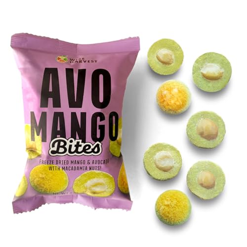 Wise Harvest Freeze Dried Avo Mango Bites, 10 Snack Pouches - image 2