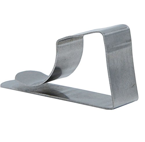 24 Pcs Stainless Steel Tablecloth Table Cloth Cover Clip Clamps For Home Pratry Wedding Banquet Outdoor Picnic (2) #TOP2