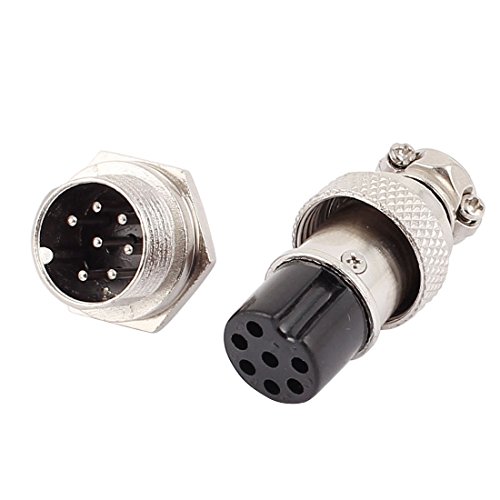 Conector de Aviación Metal M/F G16-7 Paquete 3 Pcs miniatura 2